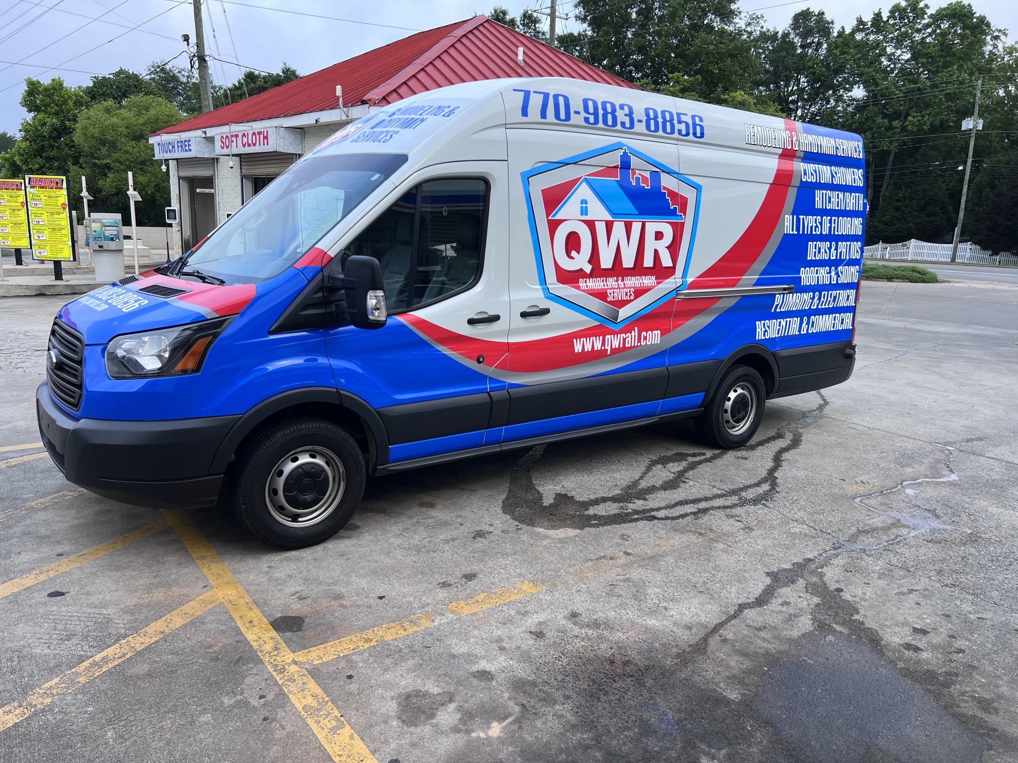 QWR Van which represents about qwr